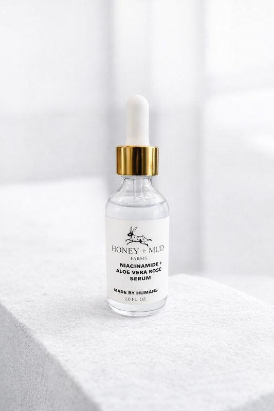 Niacinamide + Aloe Vera Rose Serum — 2oz