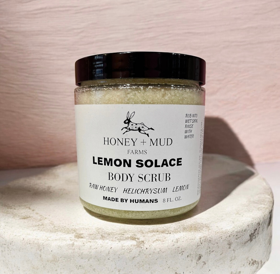 Lemon Solace Body Scrub — 8 oz