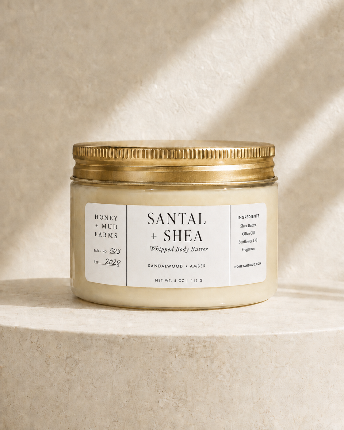 Santal + Shea Body Butter