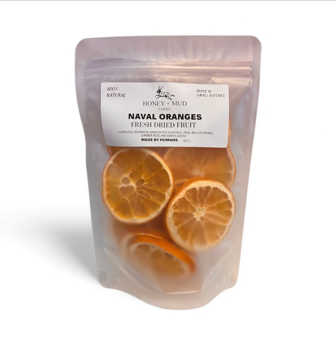Dehydrated Naval Oranges — 80g