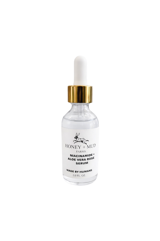 Niacinamide + Aloe Vera Rose Serum — 2oz
