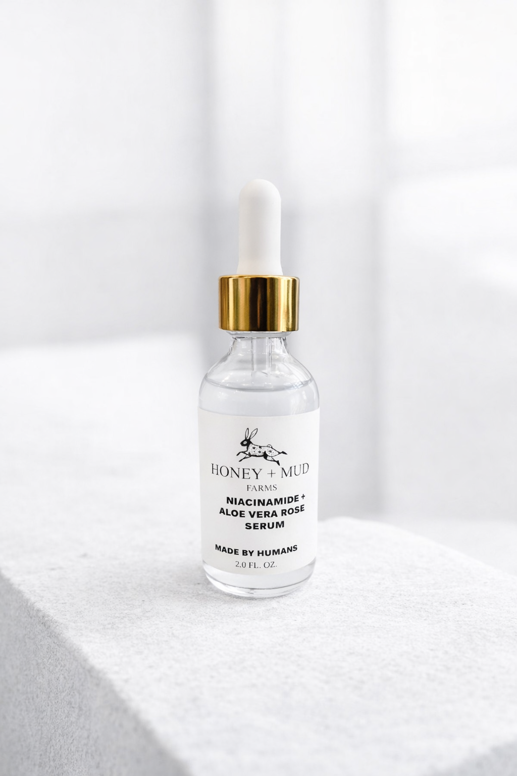 Niacinamide + Aloe Vera Rose Serum — 2oz