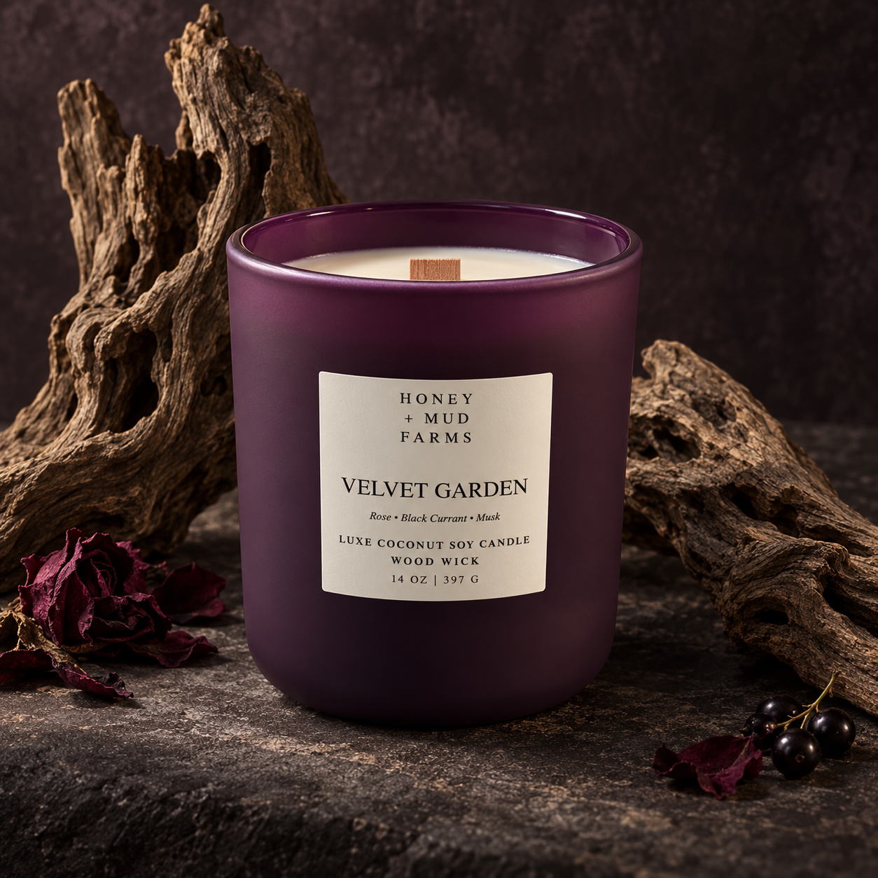Velvet Garden Luxe Coconut Soy Candle