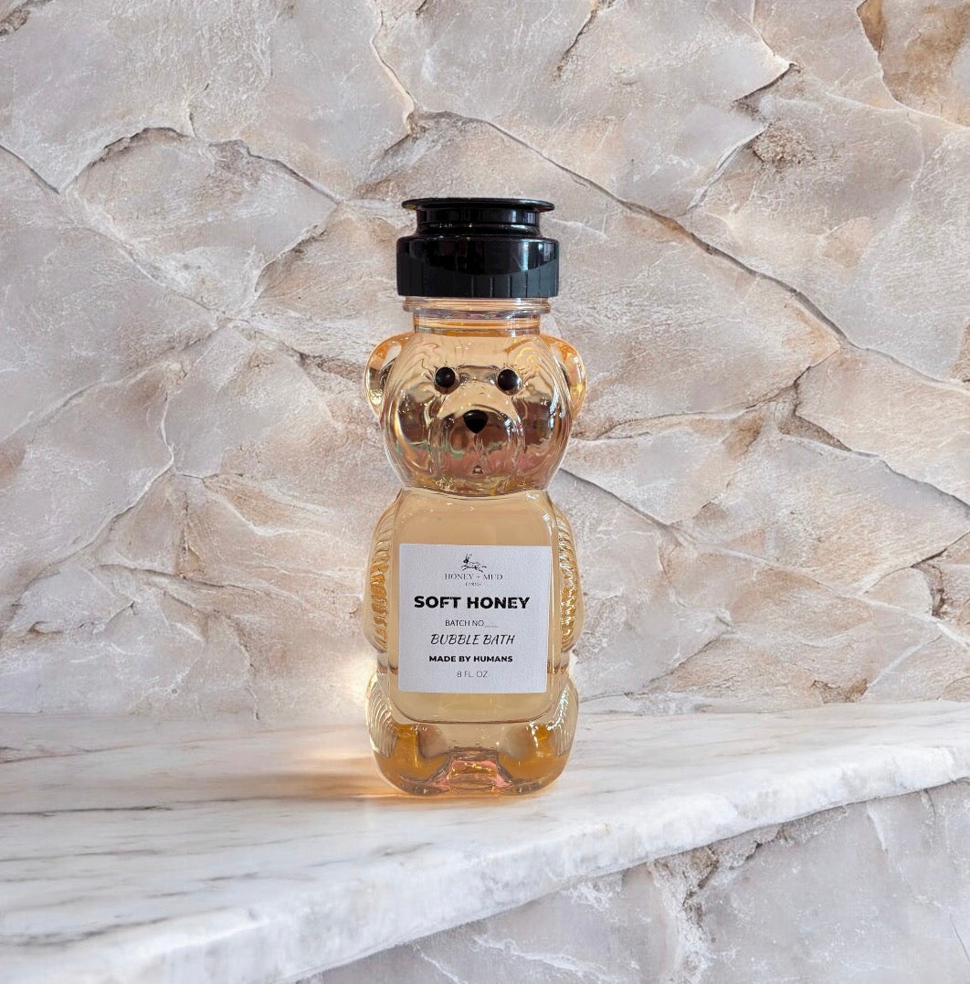 Soft Honey Bear Bubble Bath — 8oz