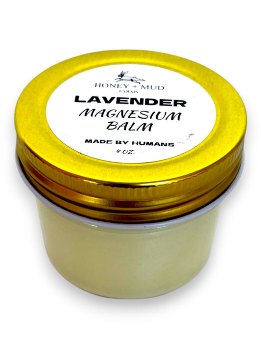 Lavender Magnesium Balm — 4 oz