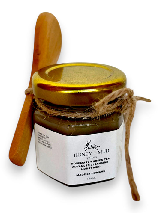 Rosemary + Green Tea Advanced Cleansing Honey Mud  — 1.8oz