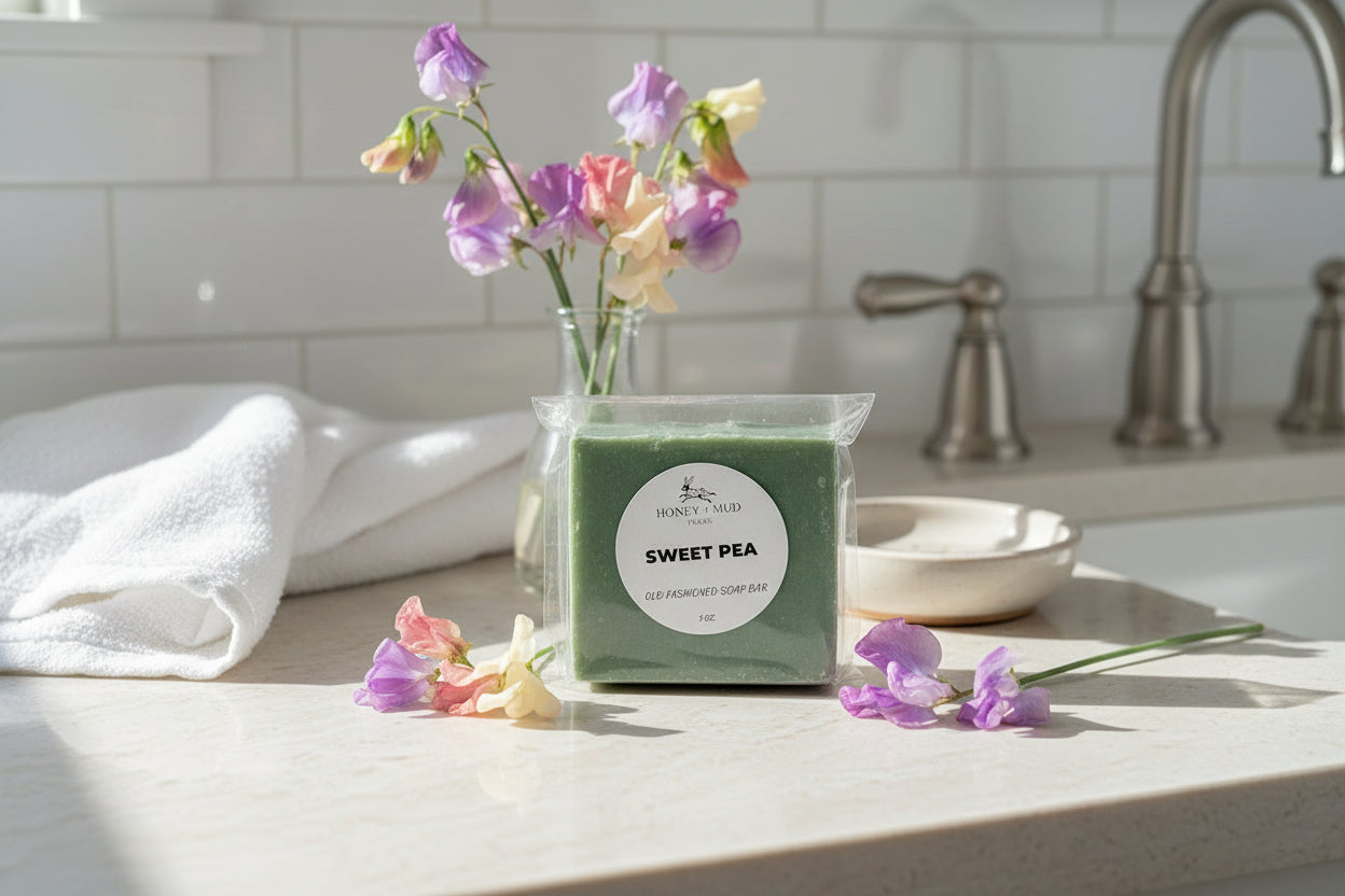 Sweet Pea Soap Bar